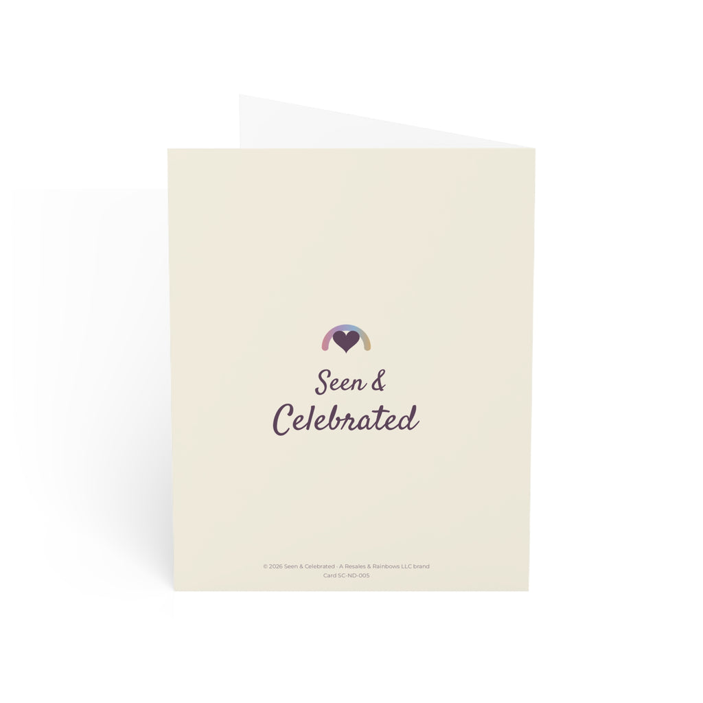 For the Parent Who Just Heard Autism | New Diagnosis Support Card
