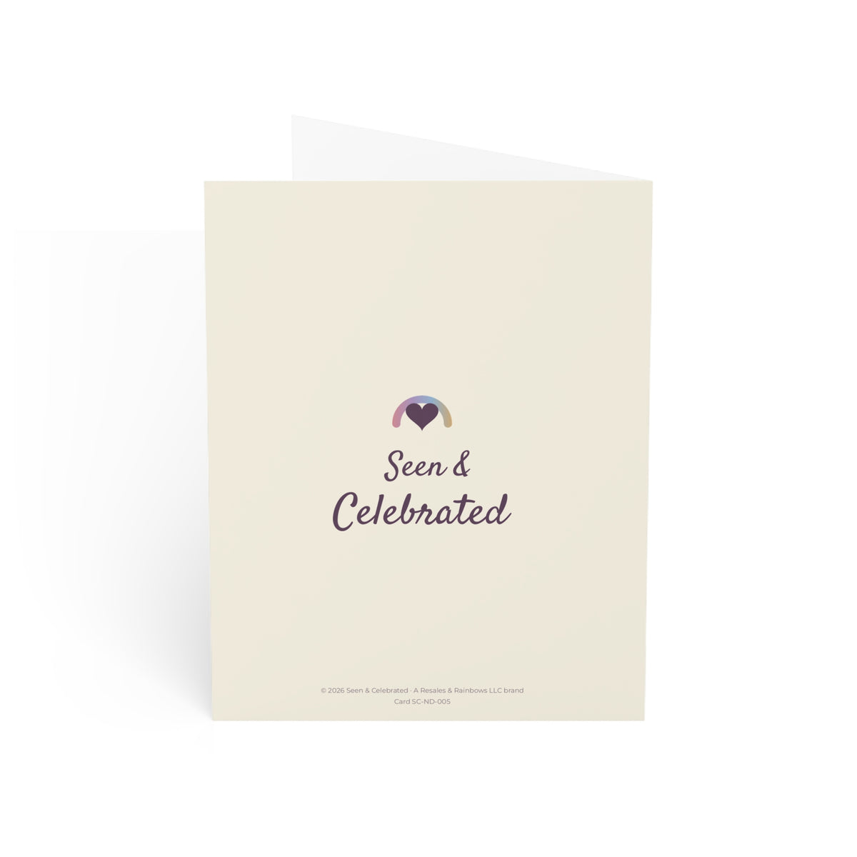 For the Parent Who Just Heard Autism | New Diagnosis Support Card