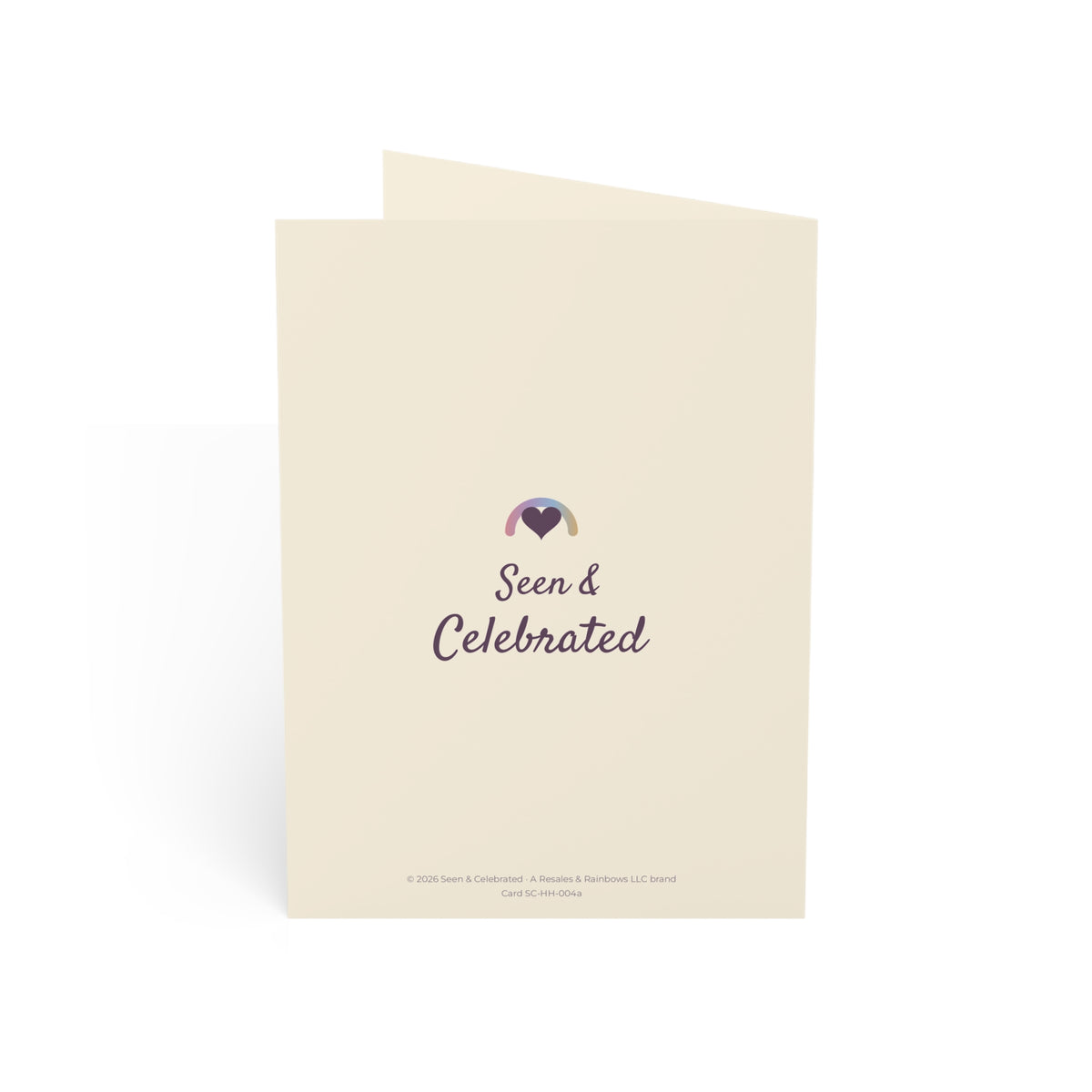 Two Women, One Beautiful Love | Her and Her Anniversary Card, Floral Wreath