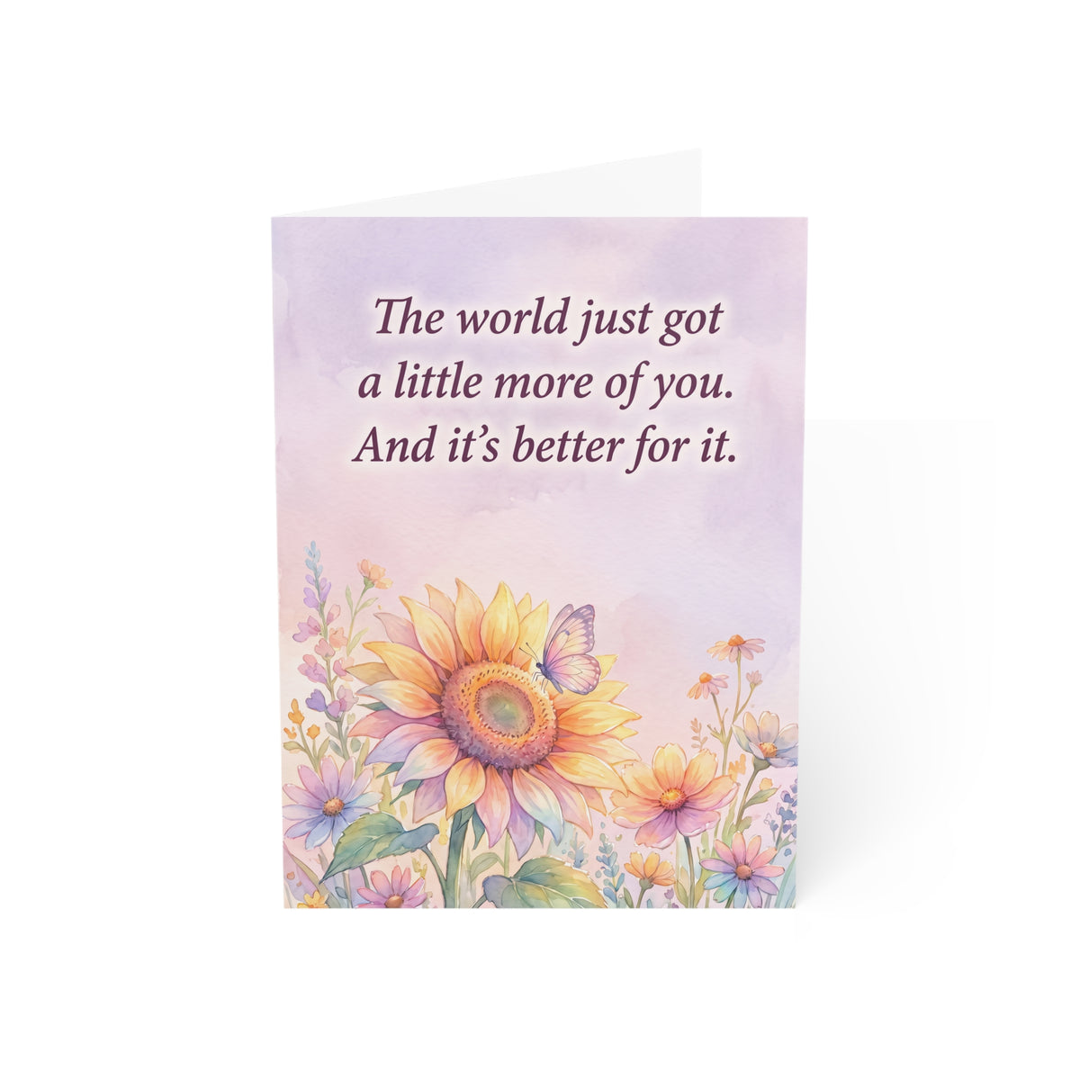 A Little More of You | Coming Out Card to Celebrate Being Yourself