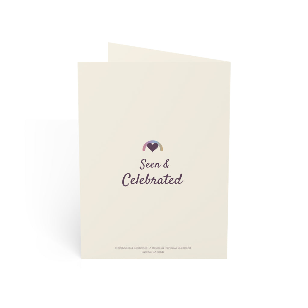 Look at You, Living Your Truth | Transition Celebration Card