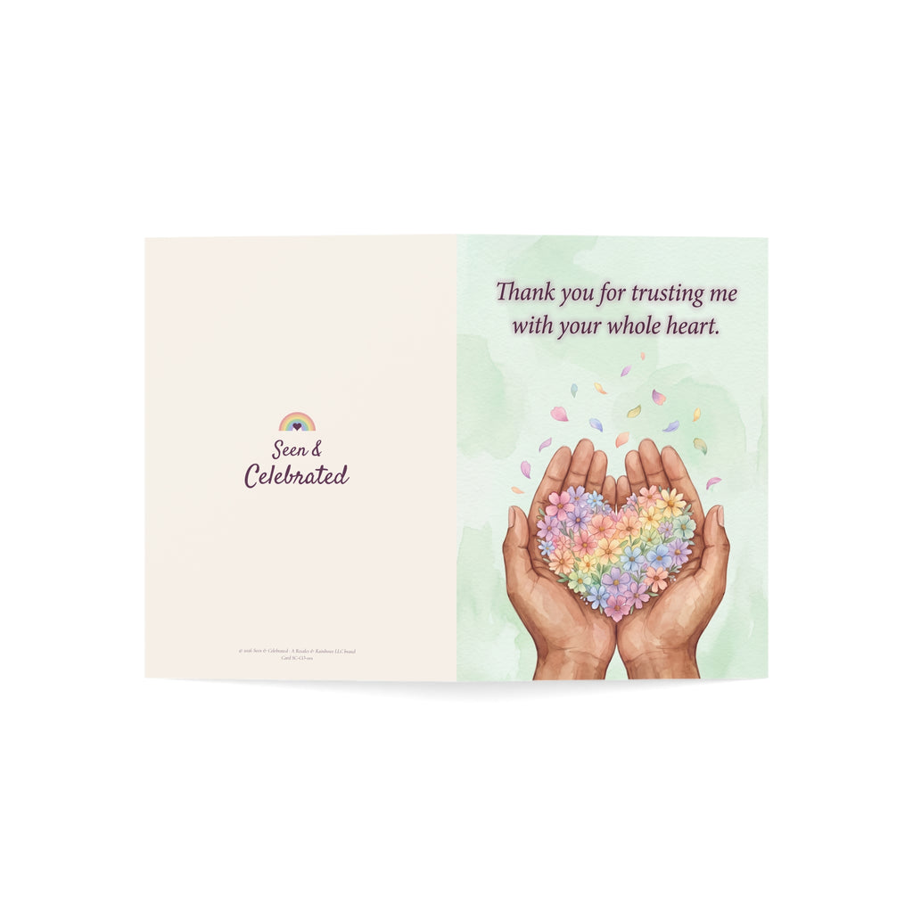 Thank You for Trusting Me | Coming Out Card for Someone You Love