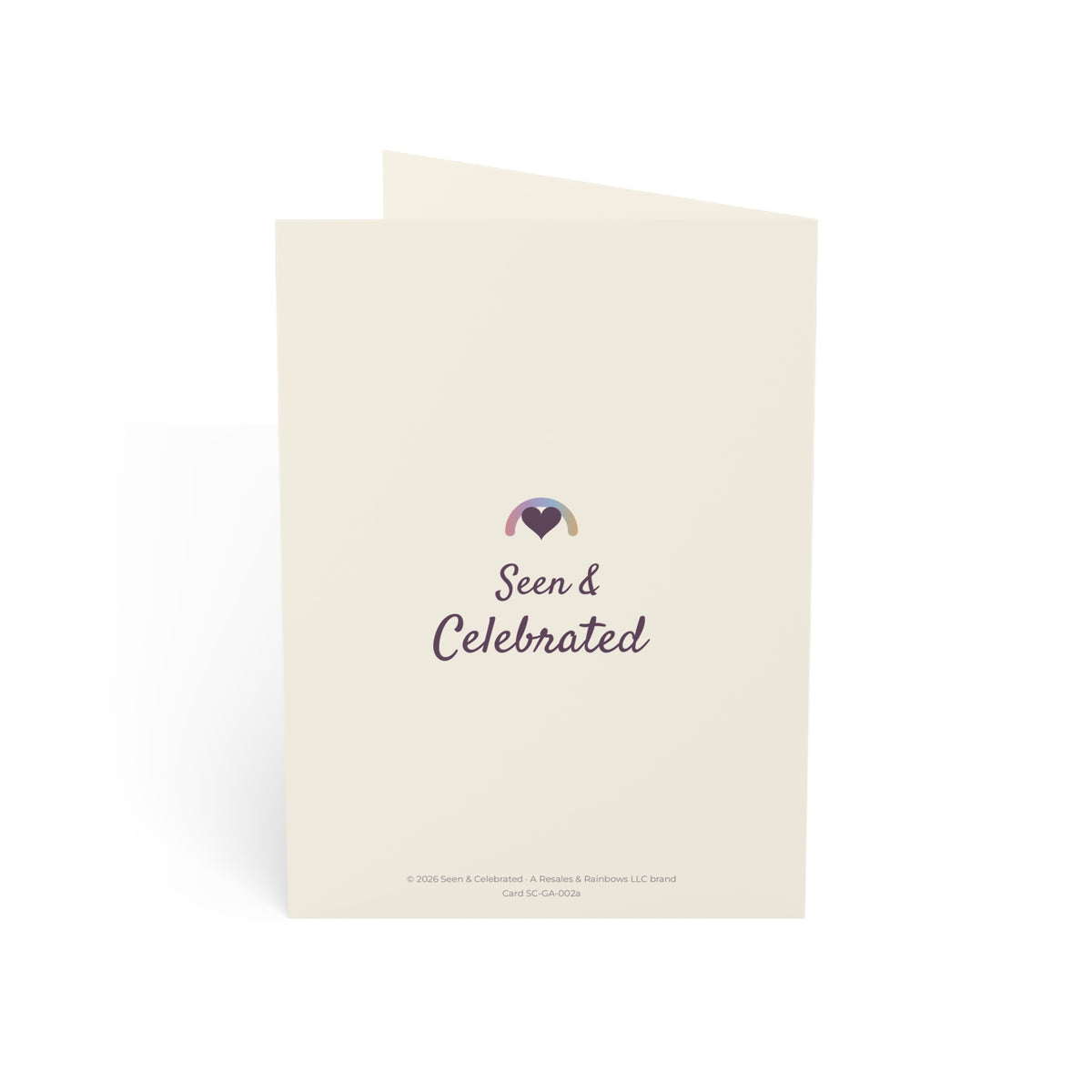 This Is Who You Were Always Meant to Be | Transition Celebration Card