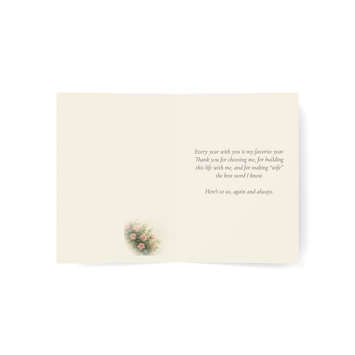 Happy Anniversary to My Wife | Wife to Wife Anniversary Card, Garden Arch