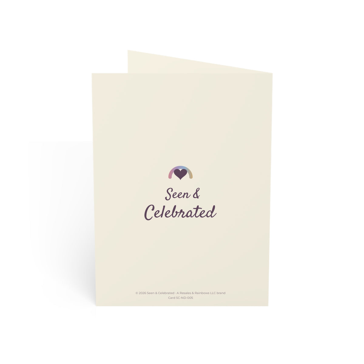 For the Parent Who Just Heard Autism | New Diagnosis Support Card