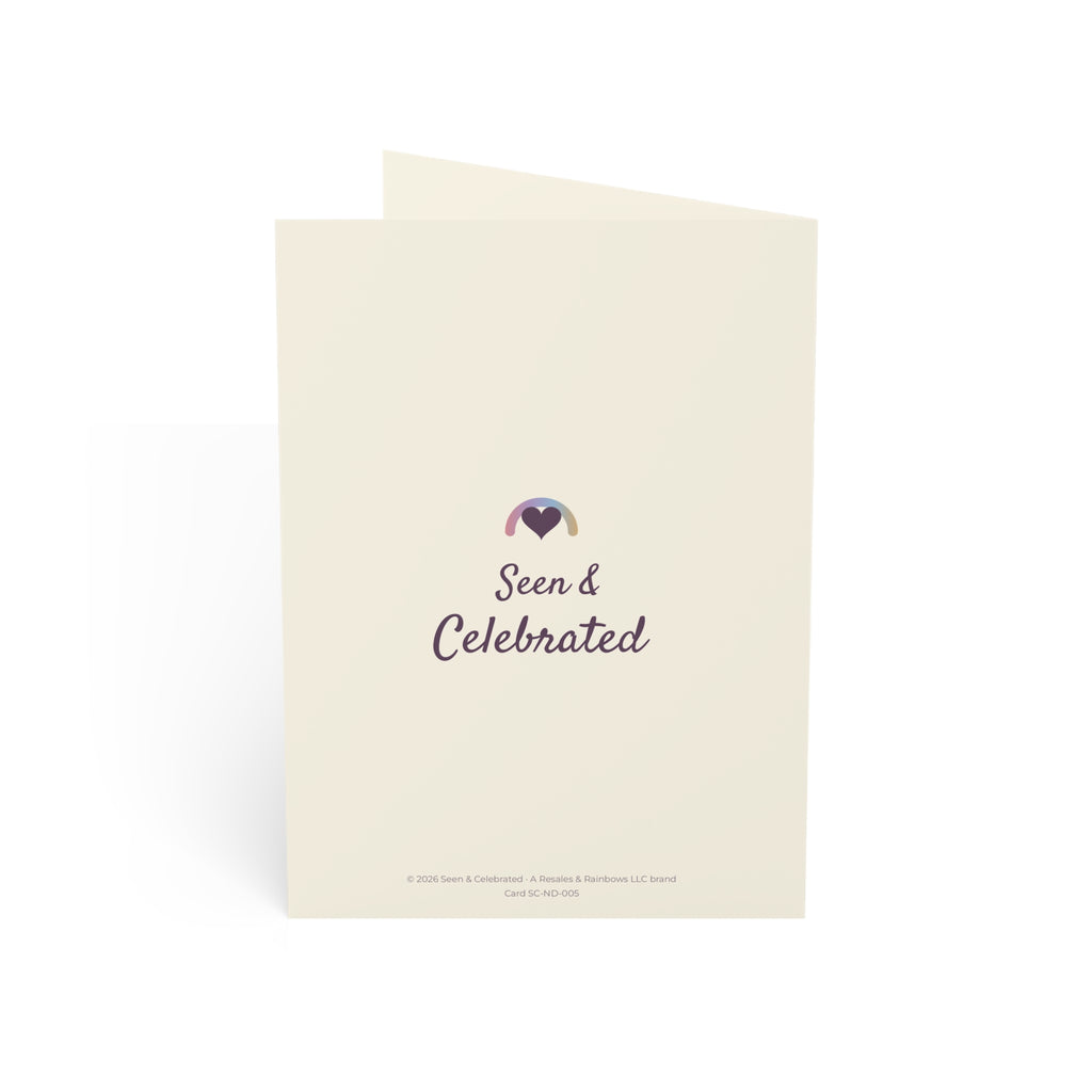 For the Parent Who Just Heard Autism | New Diagnosis Support Card