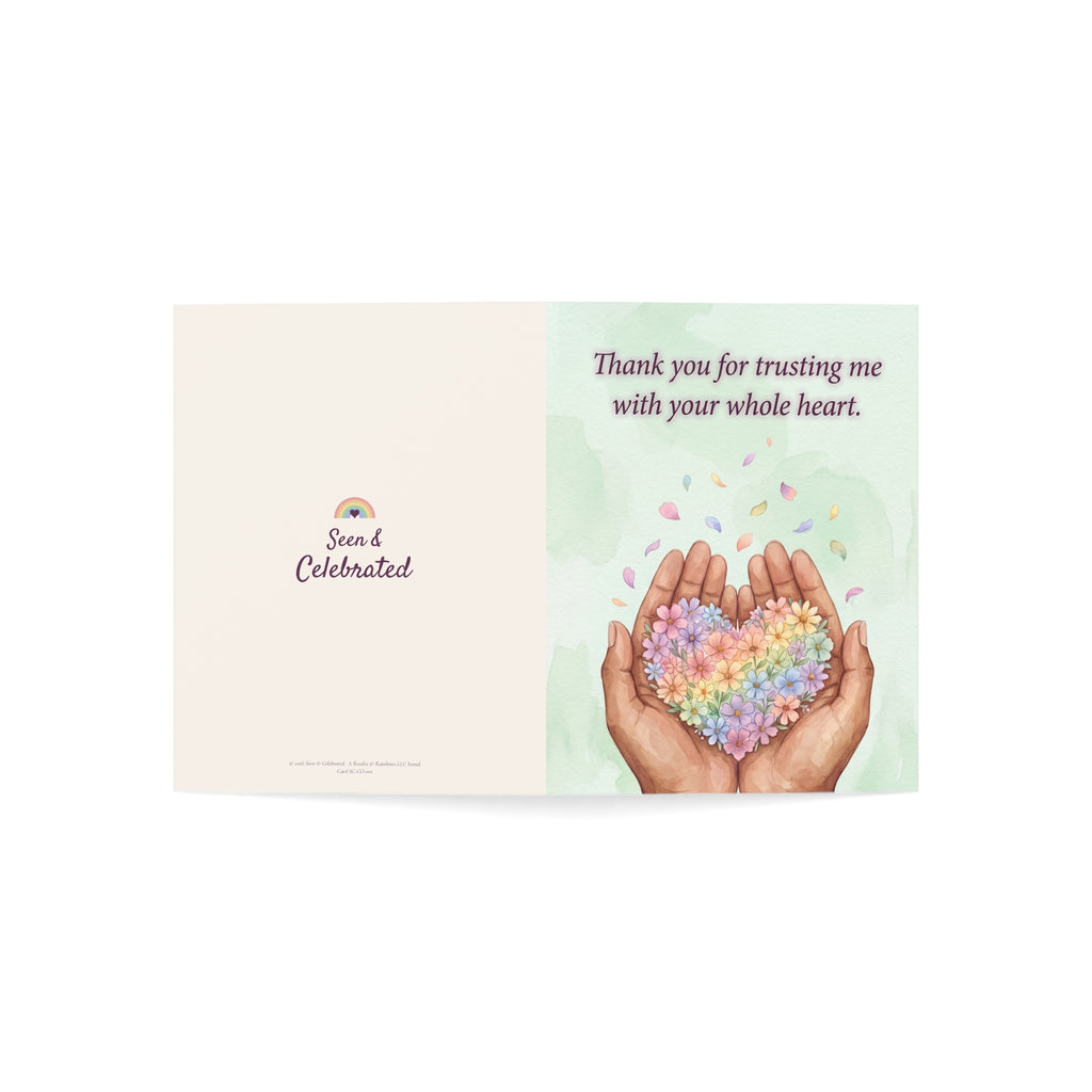 Thank You for Trusting Me | Coming Out Card for Someone You Love