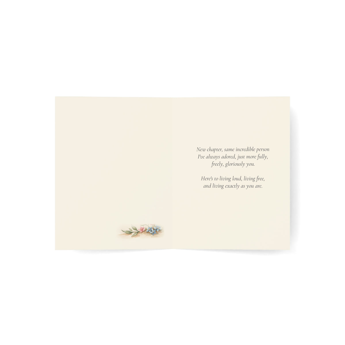 Look at You, Living Your Truth | Transition Celebration Card