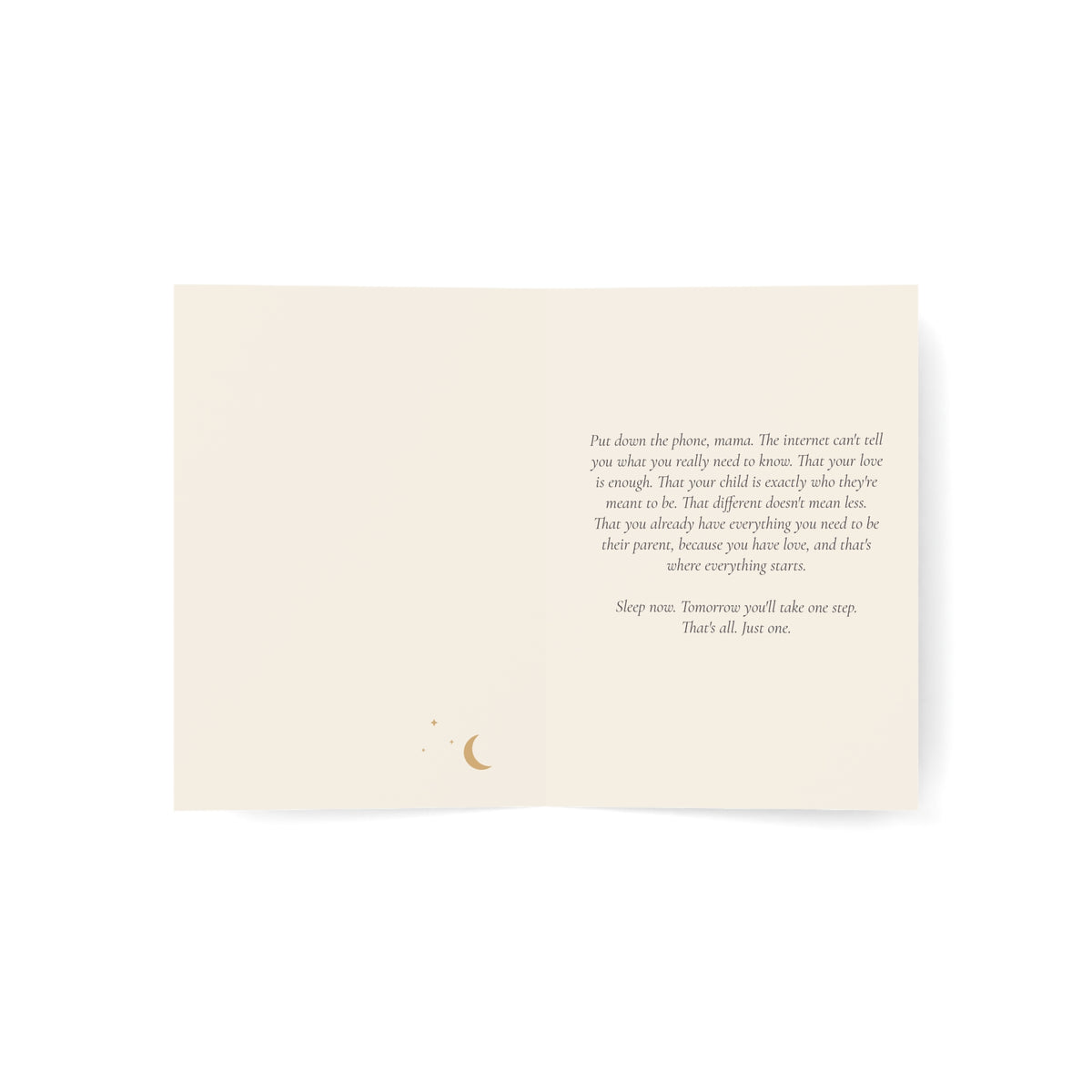To the Mama Staying Up Googling | 2 AM Autism Parent Card
