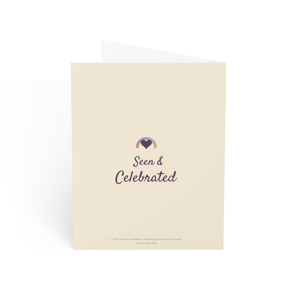 Your Child's Diagnosis Day | Autism Parent Support Card, Hands