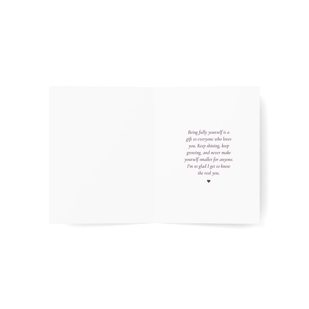 A Little More of You | Coming Out Card to Celebrate Being Yourself