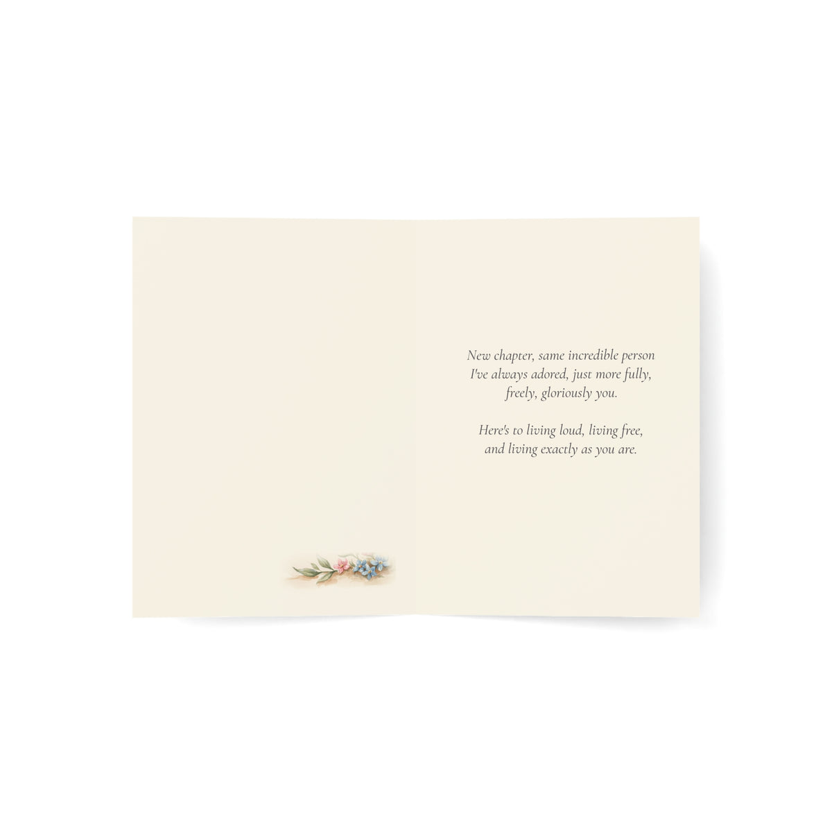 Look at You, Living Your Truth | Transition Celebration Card
