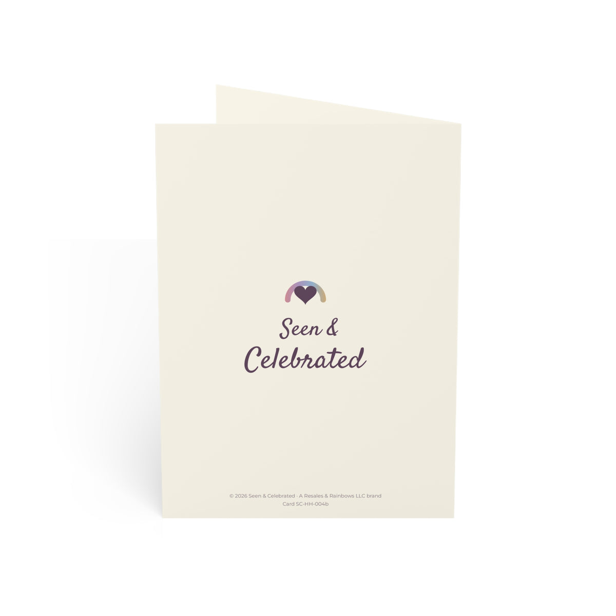 Two Women, One Beautiful Love | Black Couple Her and Her Anniversary Card, Floral Wreath