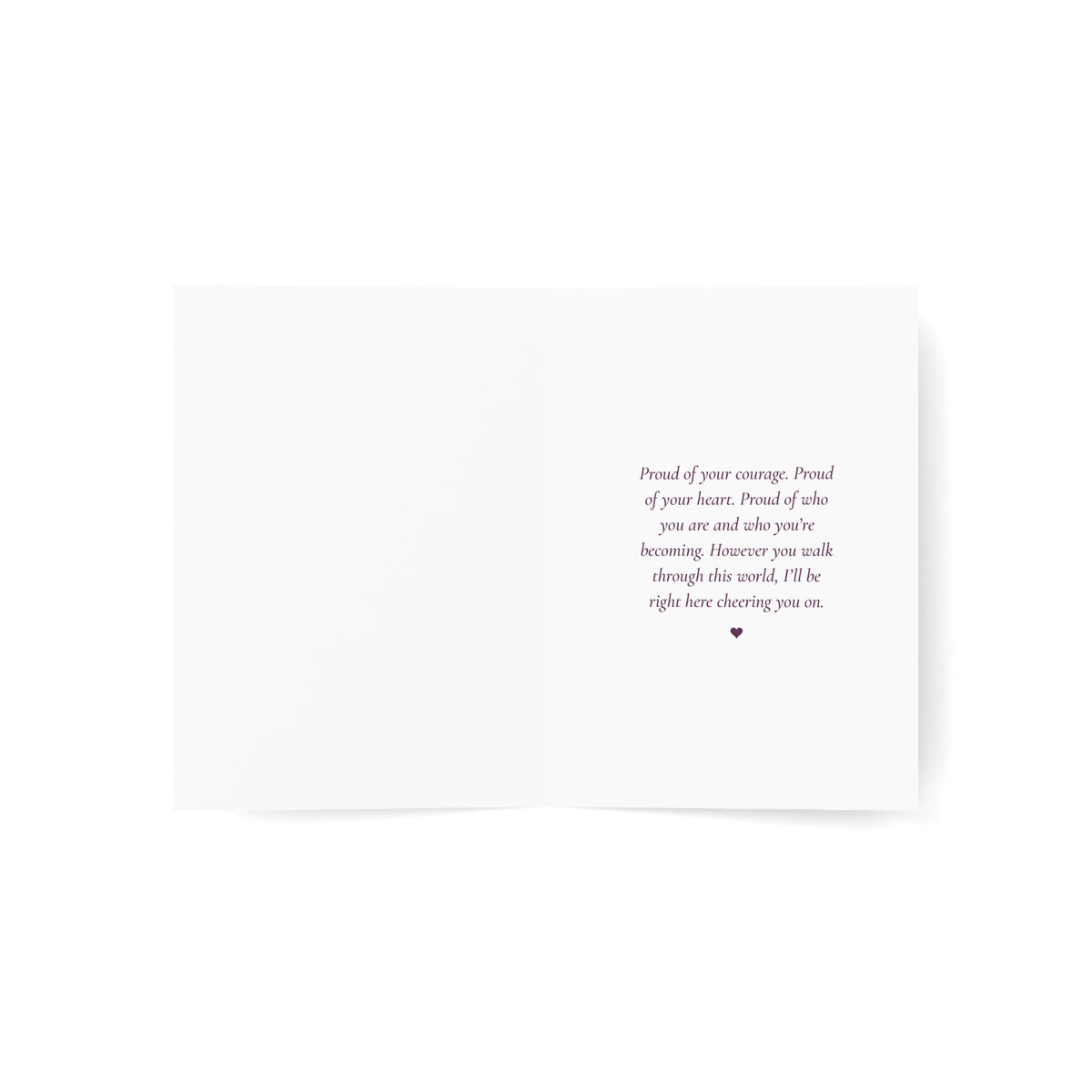 Proud of You, Today and Every Day | Coming Out Card, Songbird