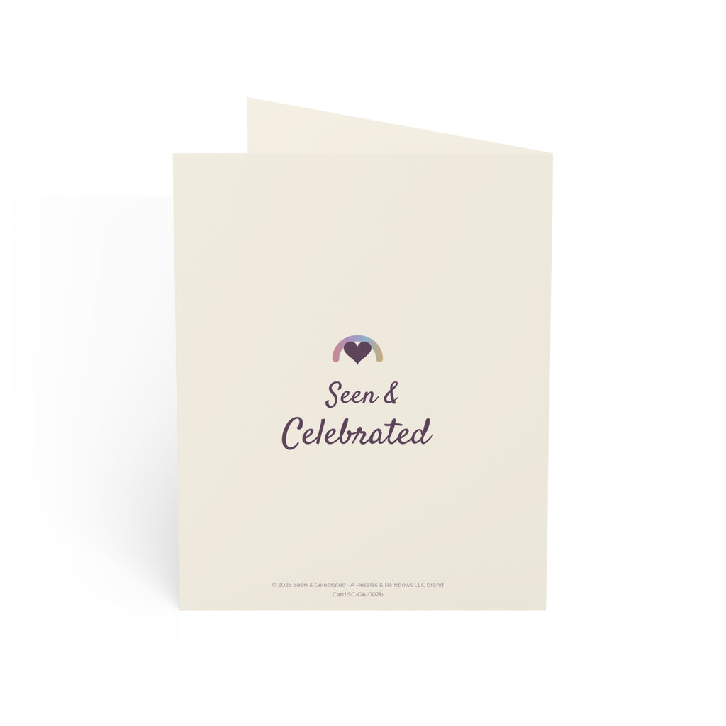 Look at You, Living Your Truth | Transition Celebration Card