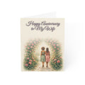 Happy Anniversary to My Wife | Black Couple Wife to Wife Anniversary Card, Garden Arch