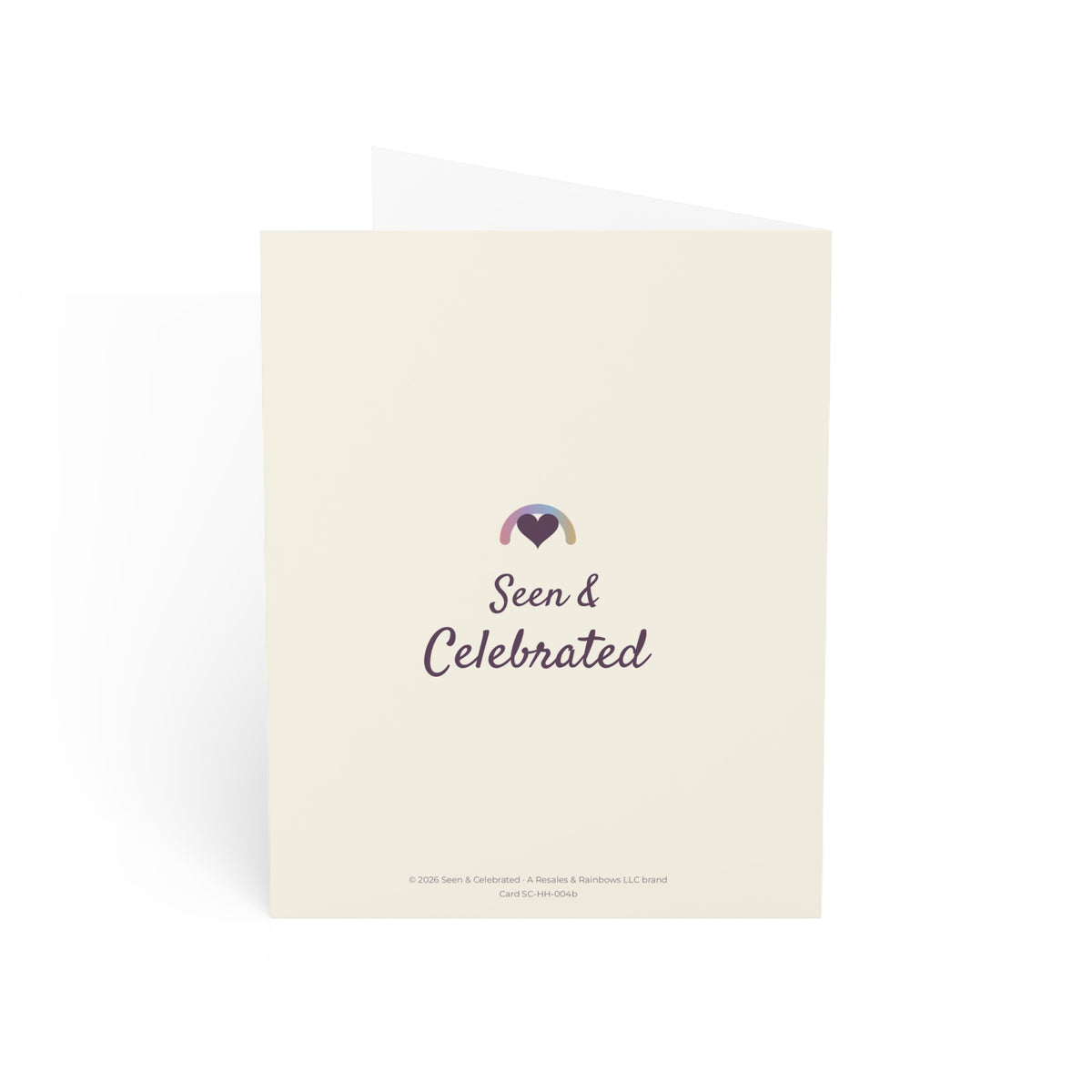 Two Women, One Beautiful Love | Black Couple Her and Her Anniversary Card, Floral Wreath