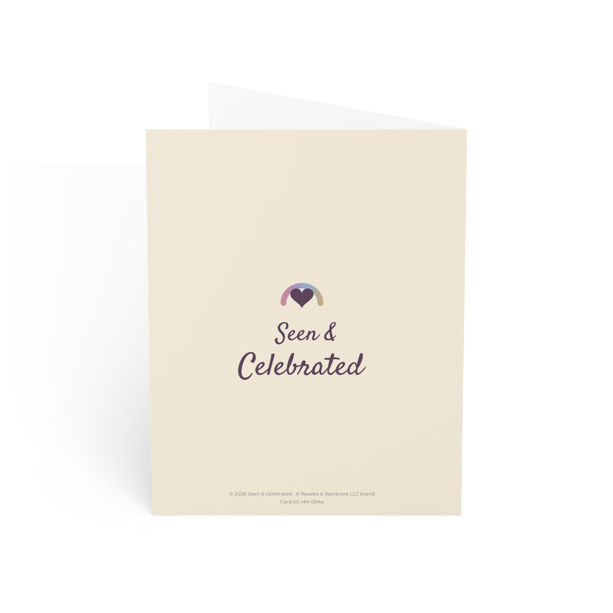 Two Women, One Beautiful Love | Her and Her Anniversary Card, Floral Wreath