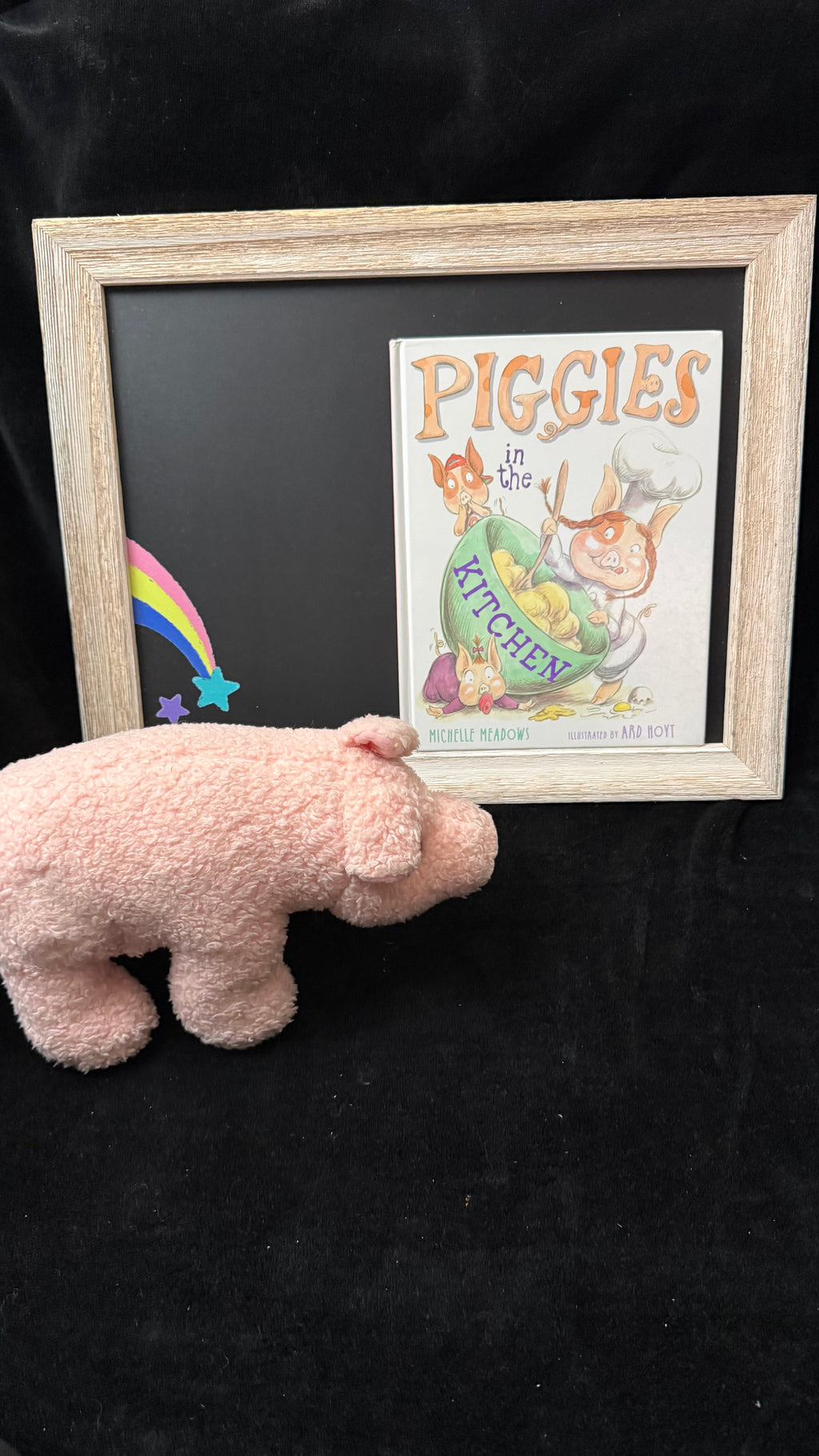 Piggies in the Kitchen + Plush Pig Bundle