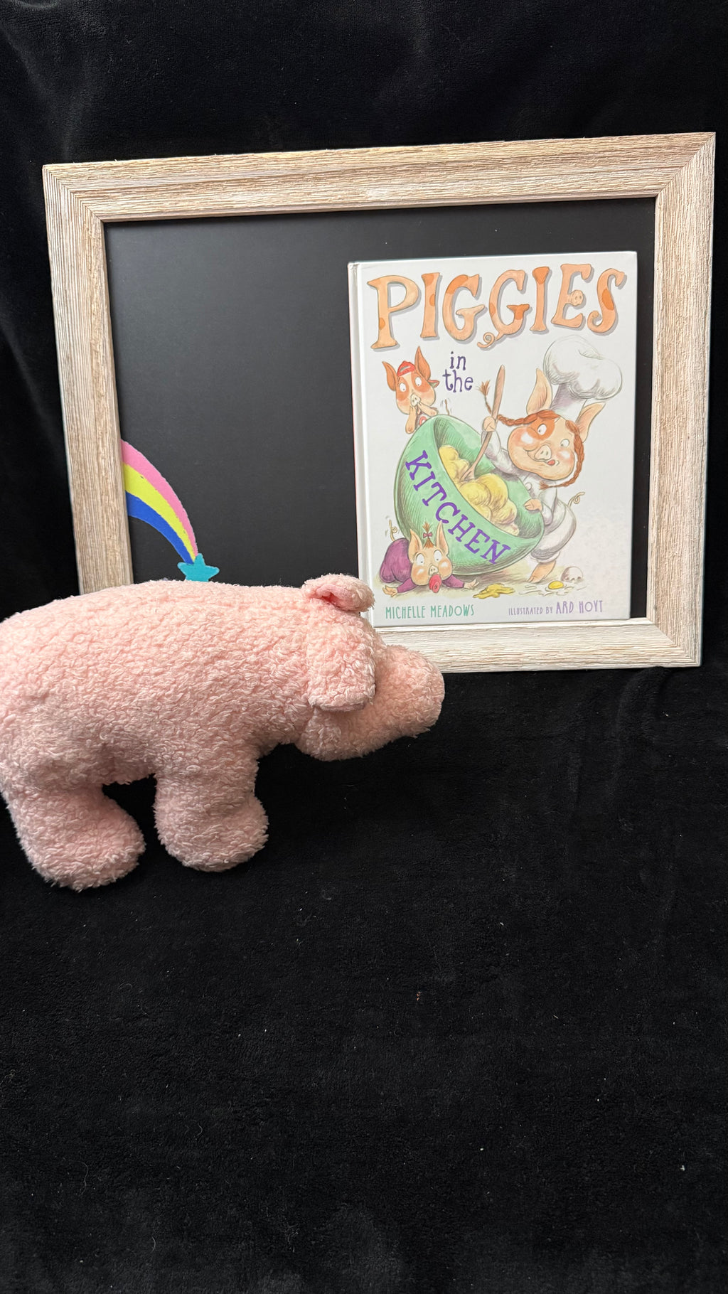 Piggies in the Kitchen + Plush Pig Bundle