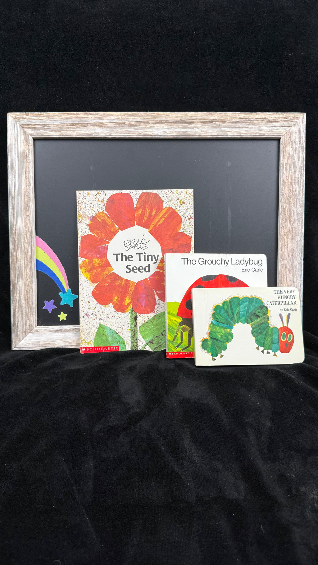 Eric Carle bundle: The Tiny Seed, The Grouchy Ladybug and The Very Hungry Caterpillar