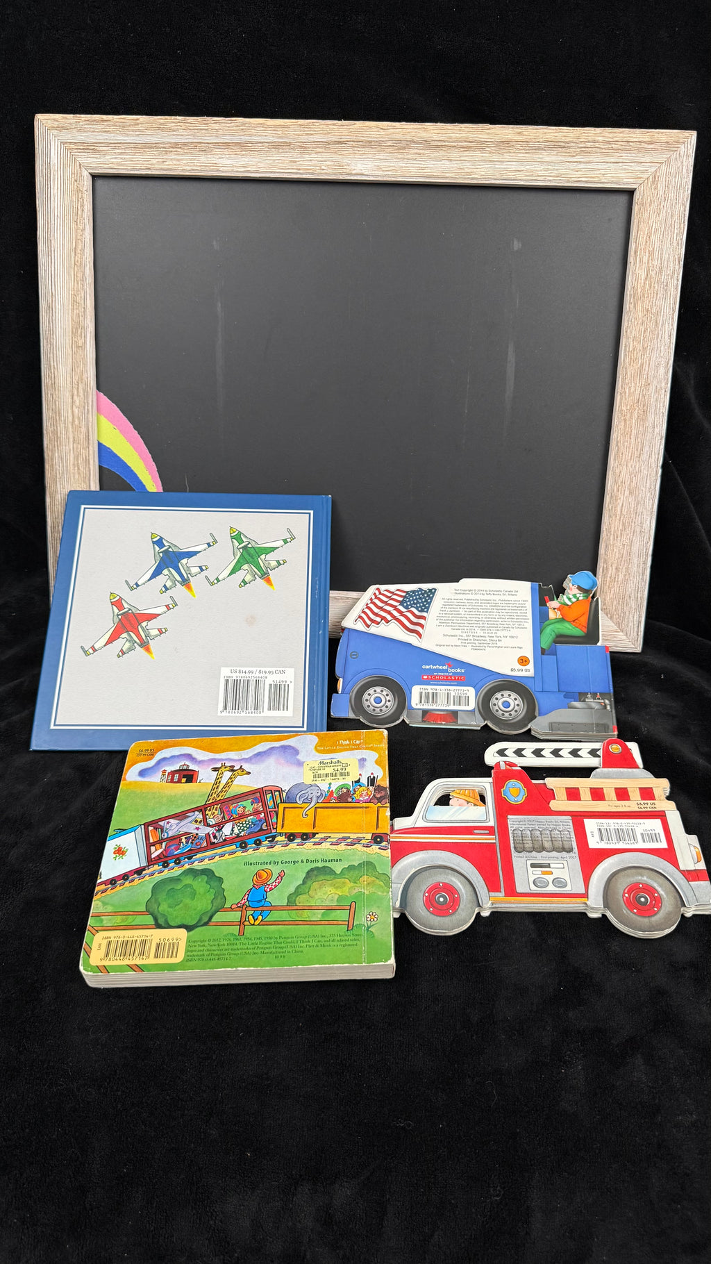 All four books in the Things That Go bundle shown together