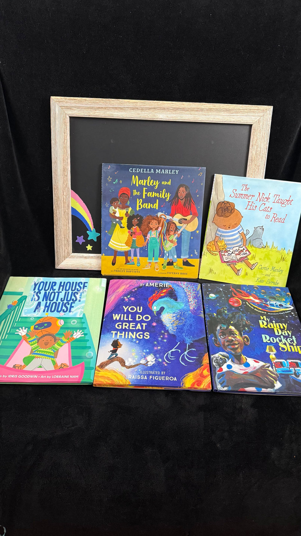 You Will Do Great Things book bundle close up of all five covers fanned out