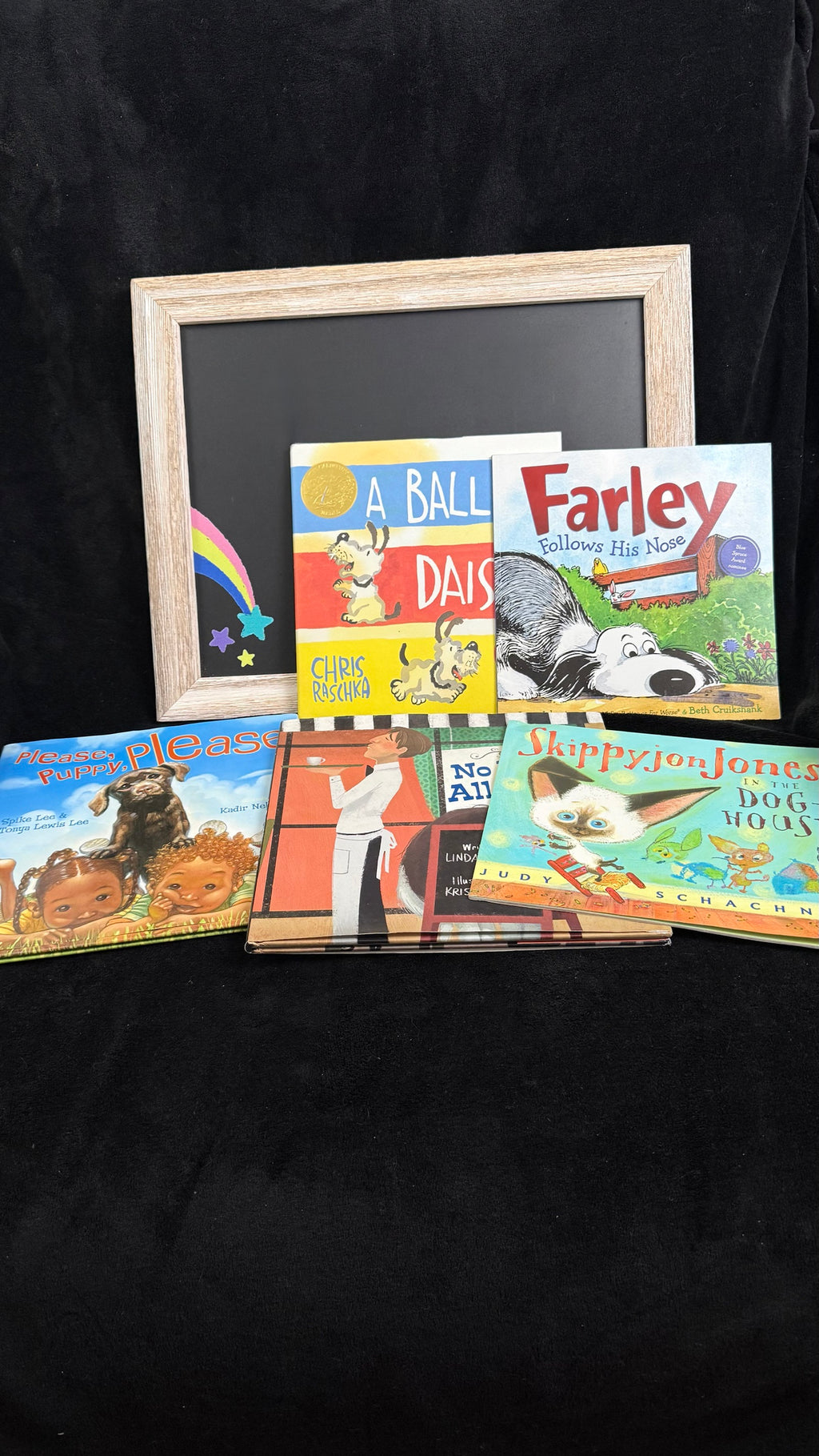 Rainbow Joy Book Shop Green bundle books close up